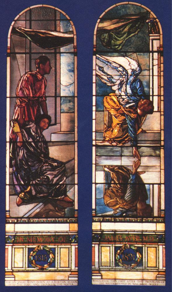 Engel am Healing Waters von Bethesda John LaFarge Ölgemälde